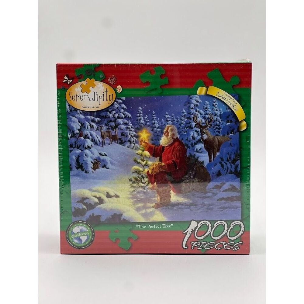 Serendipity Puzzles  - The Perfect Tree - 1000 Piece Jigsaw Puzzle - Sealed NEW
